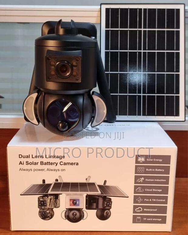 Solar Powered 6mp Dual Lens Camera photo 3