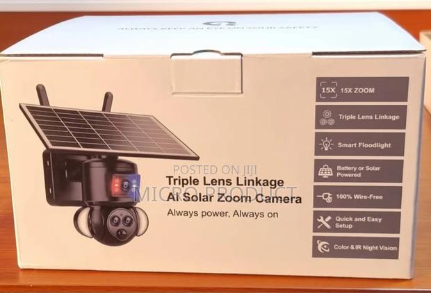 Solar Powered 6mp Dual Lens Camera photo 6