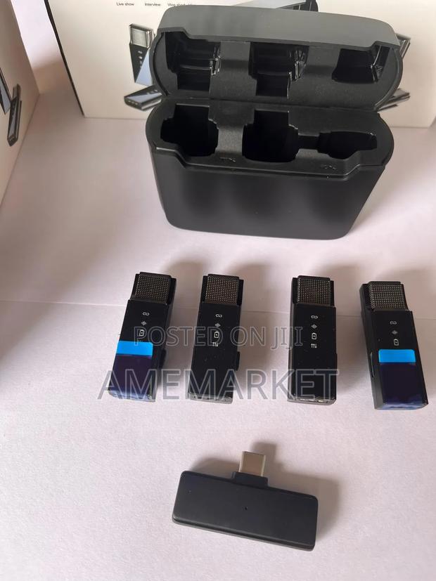 4 In 1 Wireless Lavalier Microphone For Android Type-c · Photo 3