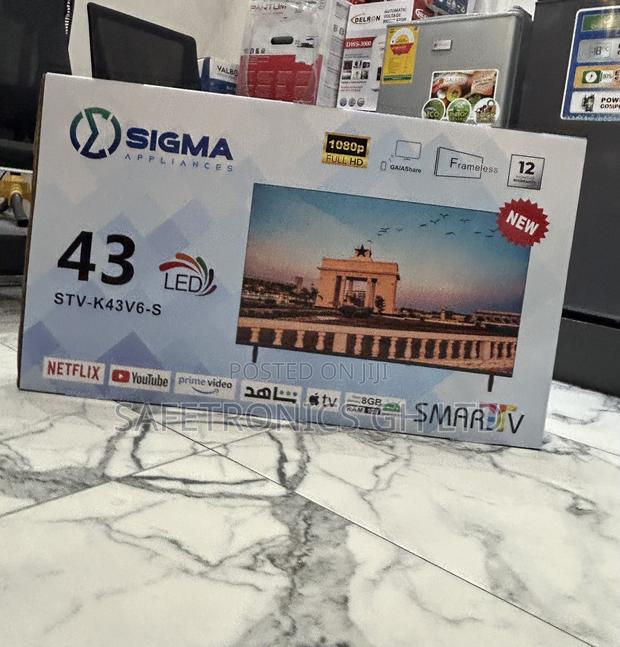 Get Approved Smart FHD Led 43 Inch Display Sigma (Sig-K43v6-S) Tv · Photo 4