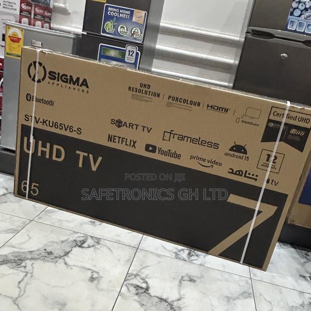 Just Choose Smart Ultra Led Uhd Sigma 65 Inch Sig-Ku65v6-S Tv · Photo 4