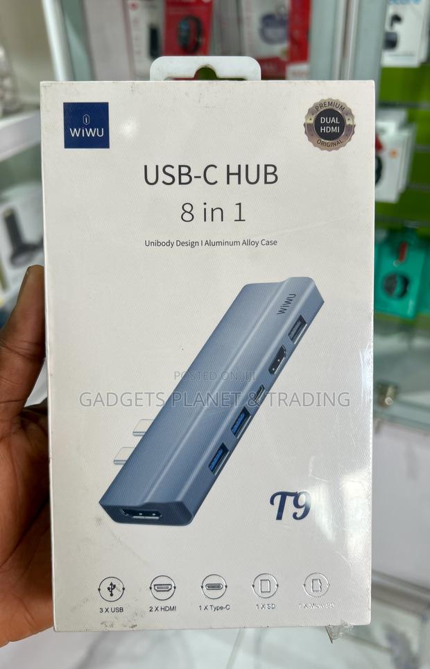 Wiwu 8-in-1 Usb-C Hub Docking Station - T9 · Photo 3
