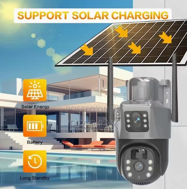Dual Lens Wifi Solar Camera photo 3