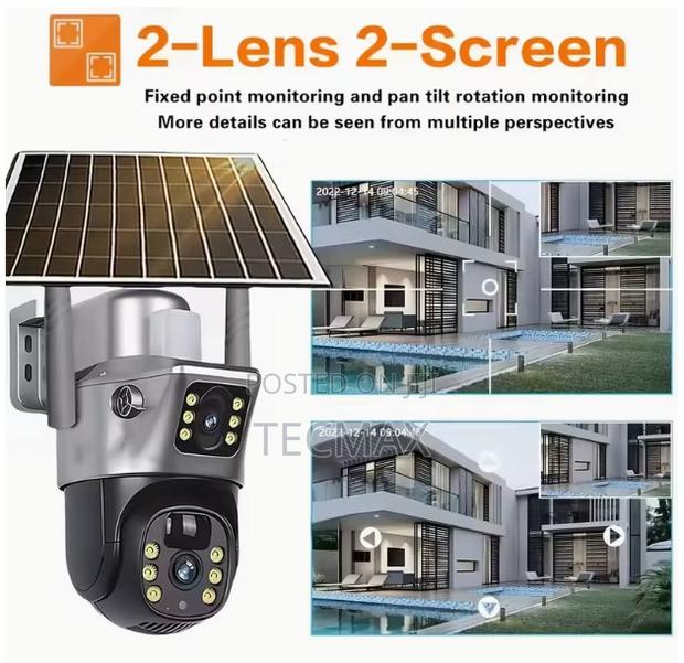 4g Solar PTZ Security Camera photo 2