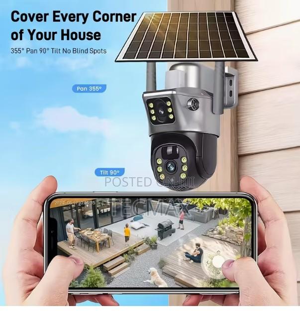 4g Solar PTZ Security Camera photo 7