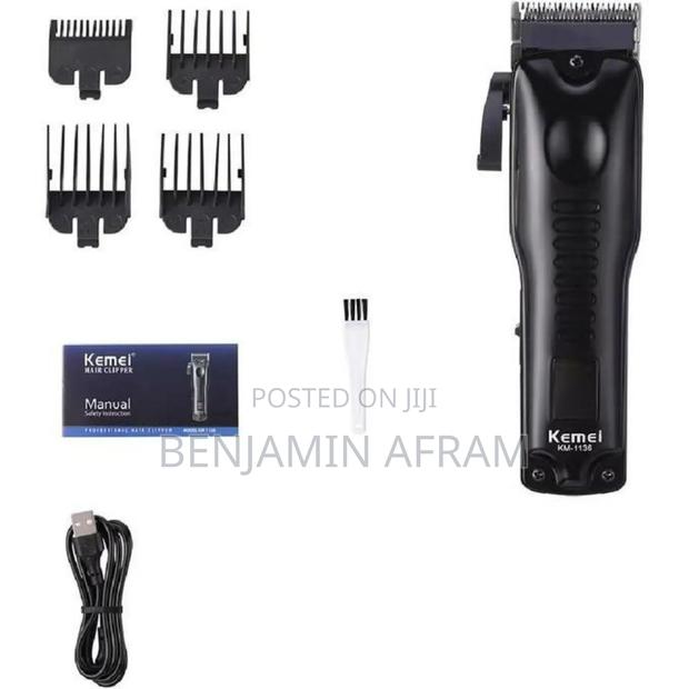 Multi- Hair Clippers Km-1136 photo 2