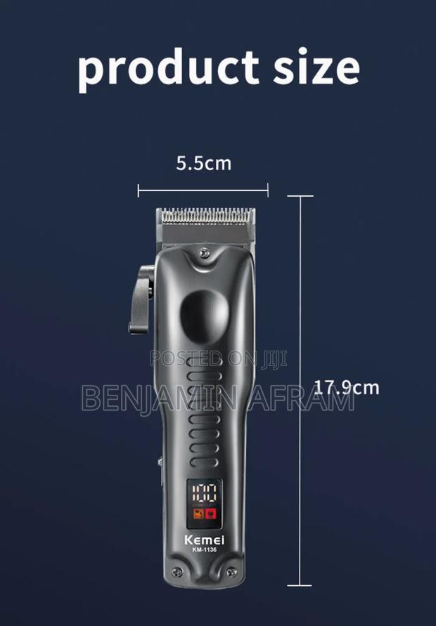 Multi- Hair Clippers Km-1136