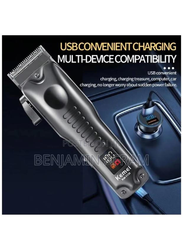 Multi- Hair Clippers Km-1136 photo 3
