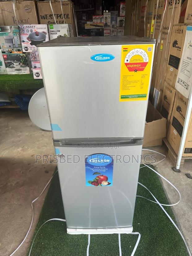 Delron Double Door Fridge 102 Litres Top Freezer photo 6