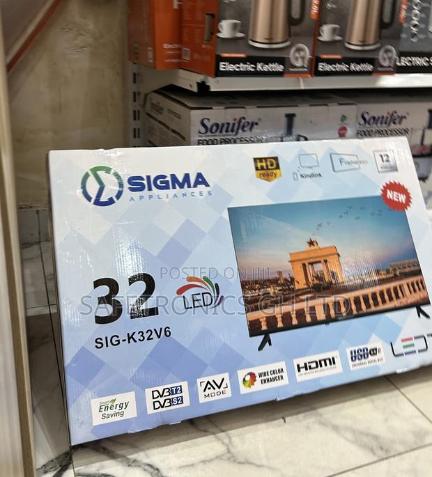 Super Powerful Sigma Black 32 Inch Full Hd Led Sig-K32v6black Tv · Photo 3