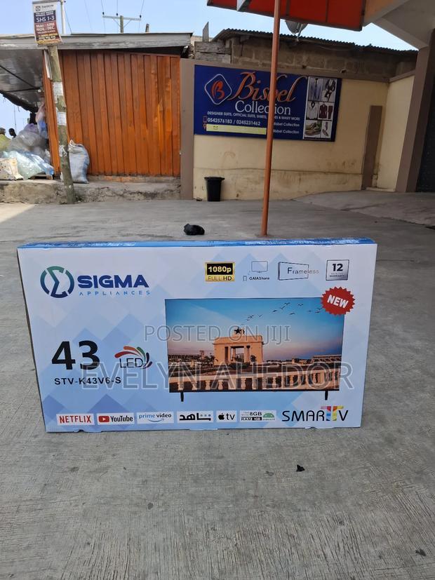 Edgeless Sigma 43 Inches Smart Android Tv With Bluetooth Available photo 2