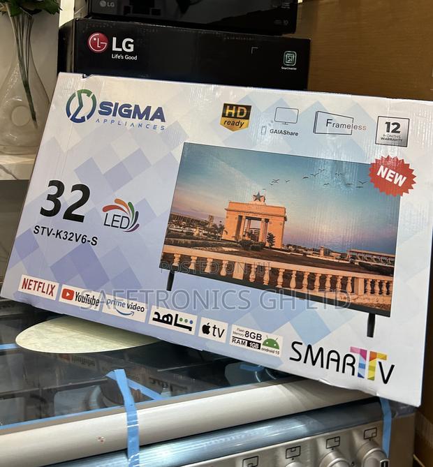 Original Best Sigma Smart Full Hd Sig-K32v6-S Led Clear 32 Inch Tv · Photo 4