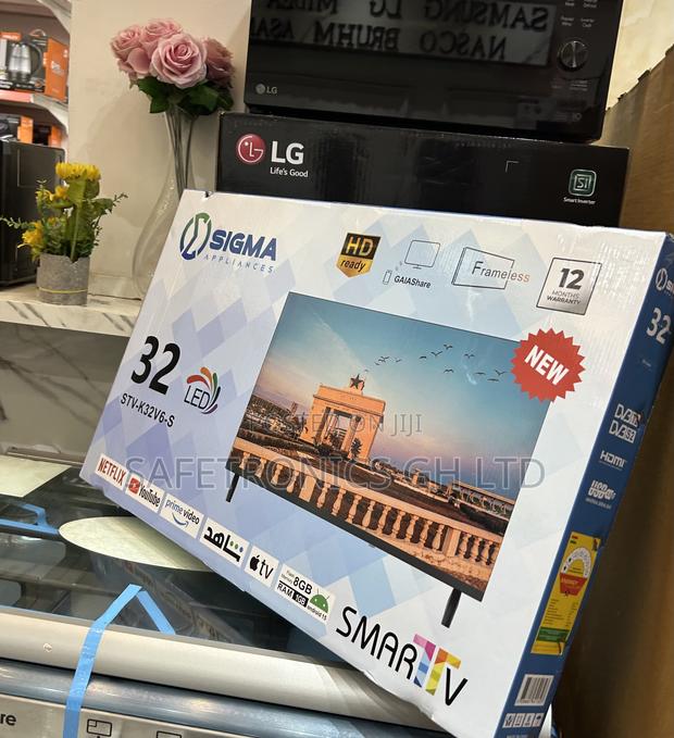 Original Best Sigma Smart Full Hd Sig-K32v6-S Led Clear 32 Inch Tv · Photo 3