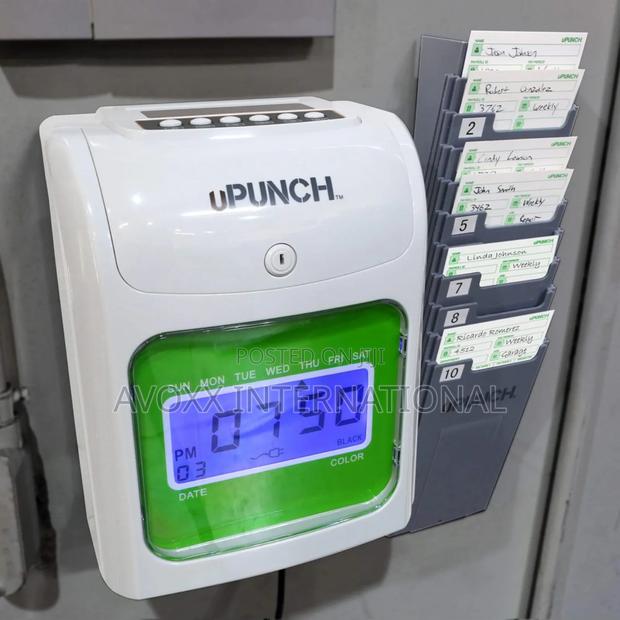 Upunch Hn3000 Time Clock | Electronic Punch Clock With Cloud Backup photo 5