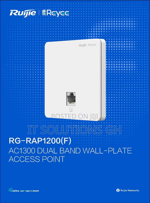 Rg-Rap1200(F) Ruijie Wall Access Point · Photo 2