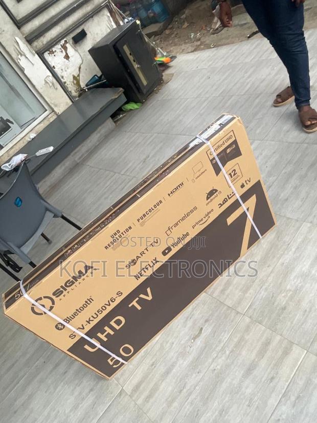 Sigma 50” Uhd Smart Android Tv Crystal Clear Vision · Photo 3