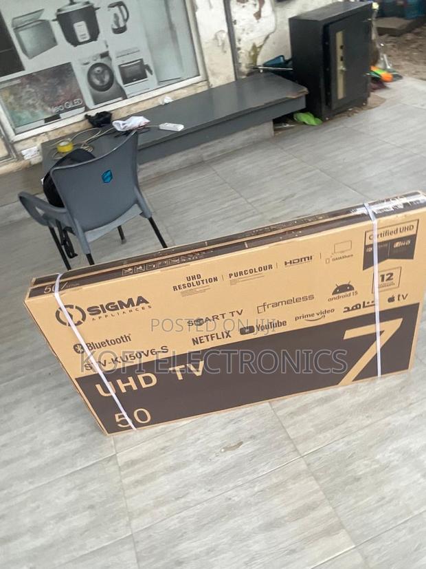 Sigma 50-Inch Frameless Uhd Smart Television With Netflix Youtube · Photo 4