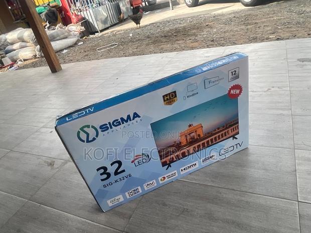 Sigma 32” Led Hd Tv Modern Look, Sharp Picture · Photo 3