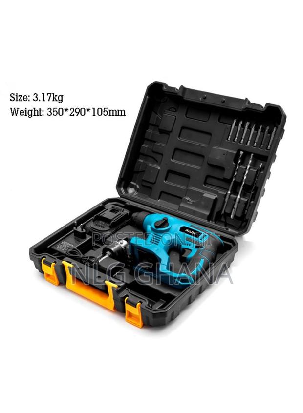 Rechargeable Electric Hammer Electric Impact Drill Wall. photo 2