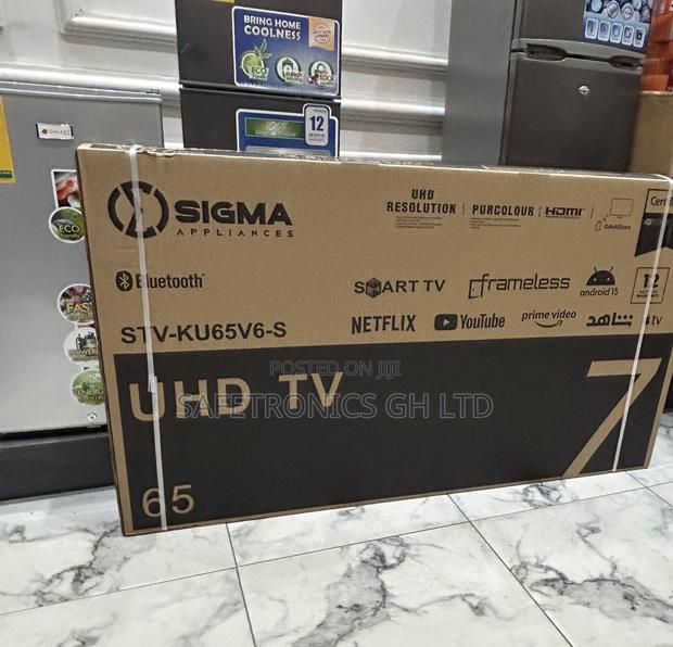 Try Out Original Uhd Led Sigma 65 Inch Sig-Ku65v6-S Smart Tv · Photo 4