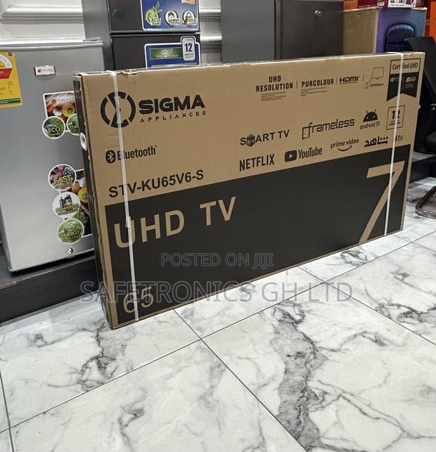 Try Out Original Uhd Led Sigma 65 Inch Sig-Ku65v6-S Smart Tv · Photo 3
