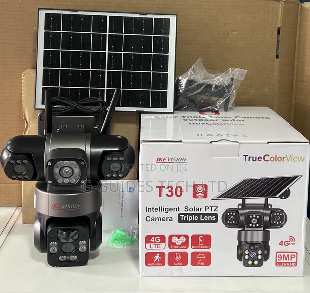 T30 Intelligent 4g Solar PTZ Camera Triple Lens, 3lens 4g Solar Camera photo 6