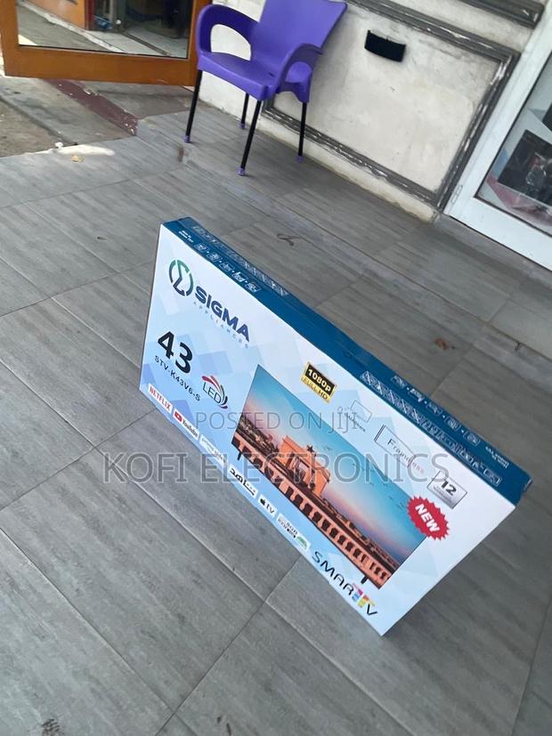 Sigma 43-Inch Smart Led Tv Remote Crystal-Clear Viewing Experience · Photo 3