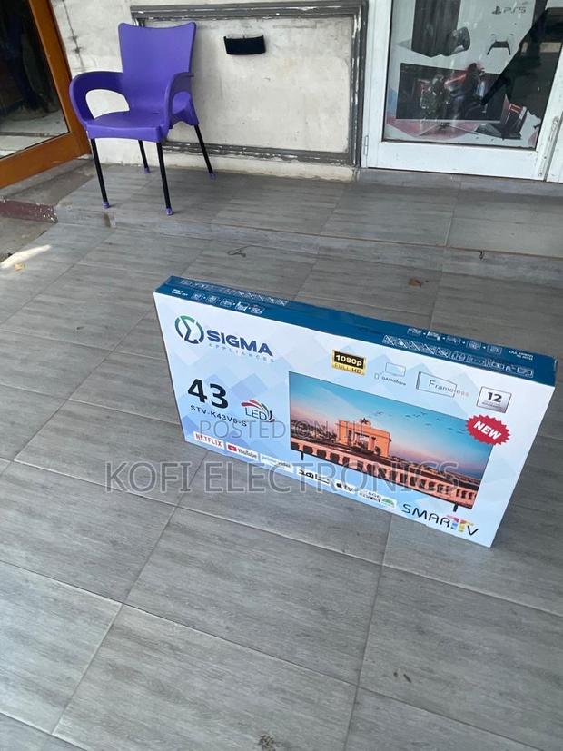 Sigma 43” Frameless Smart Television Perfect for Streaming and Gaming · Photo 3