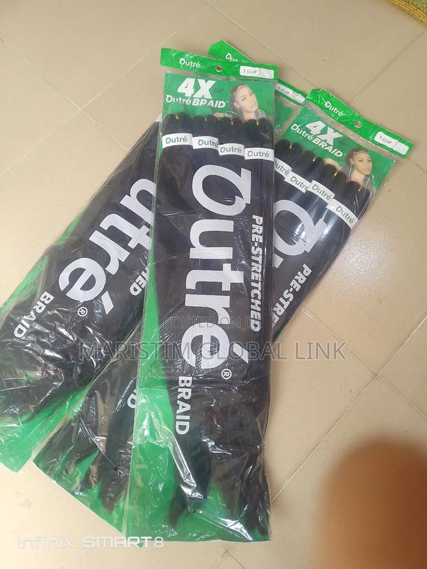 4x Outre Braid Pre- Stretched Hair Extension 60" photo 2
