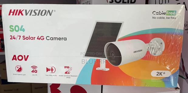 Hikvision 24/7 Solar 4g Camera (Ds-2cfs04/4g )