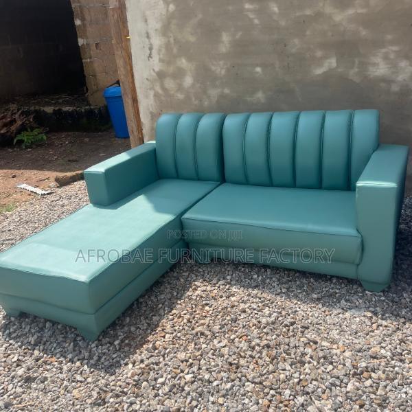5 Seater Lshape Italian Leather Sofa · Photo 3