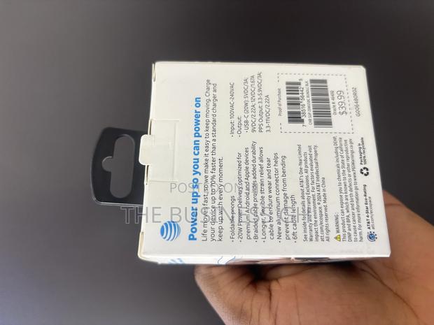 At T Cable and Adapter Type C to C Charger photo 2