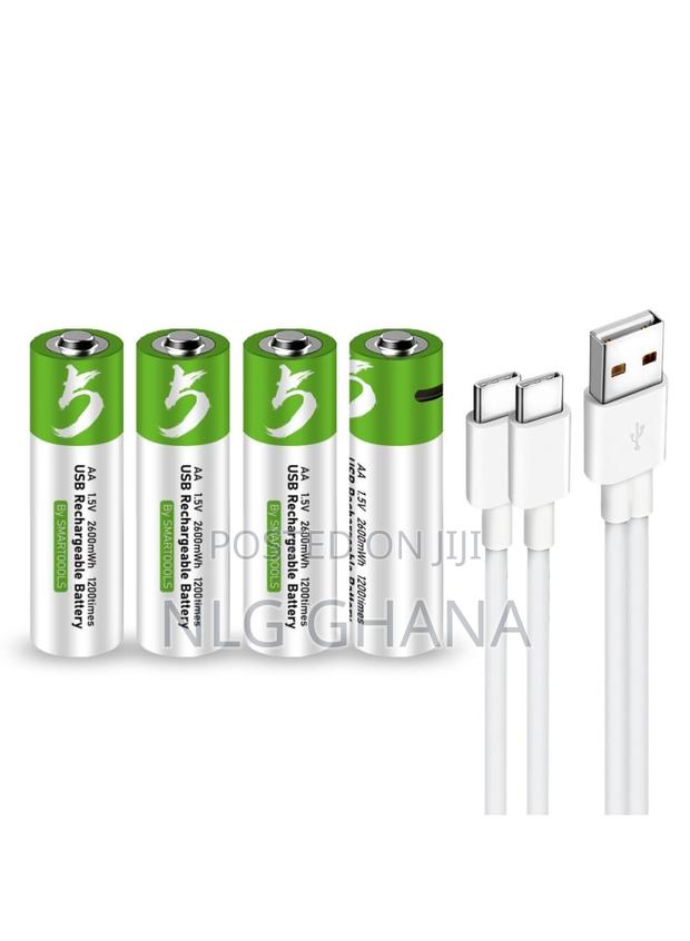4-PCS 1.5v 2600mah Aa Rechargeable Multifunctional Battery. Tvx29493 · Photo 1