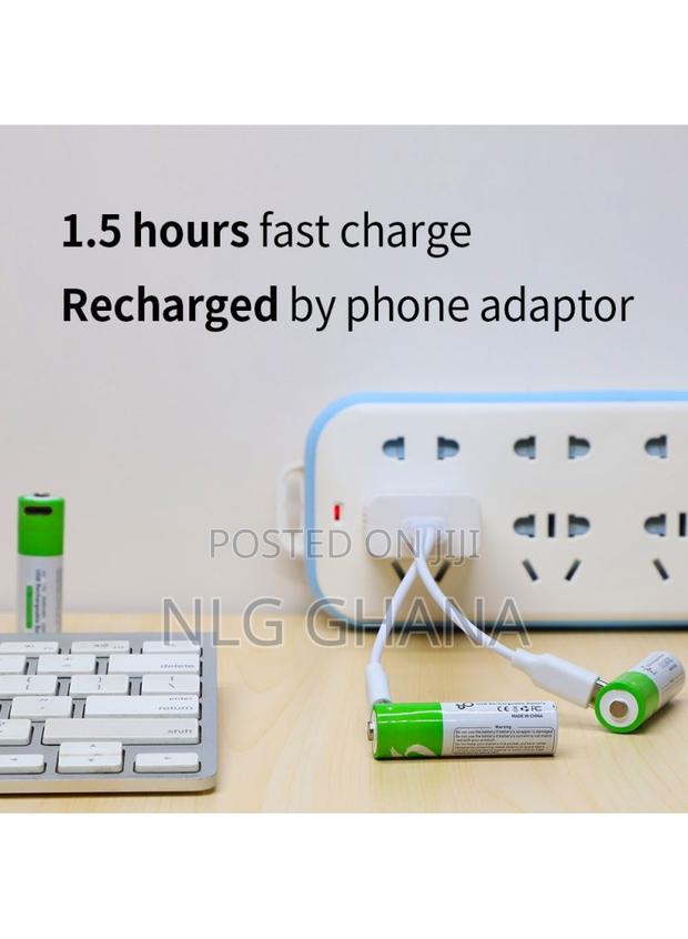 4-PCS 1.5v 2600mah Aa Rechargeable Multifunctional Battery. Tvx29493 · Photo 4