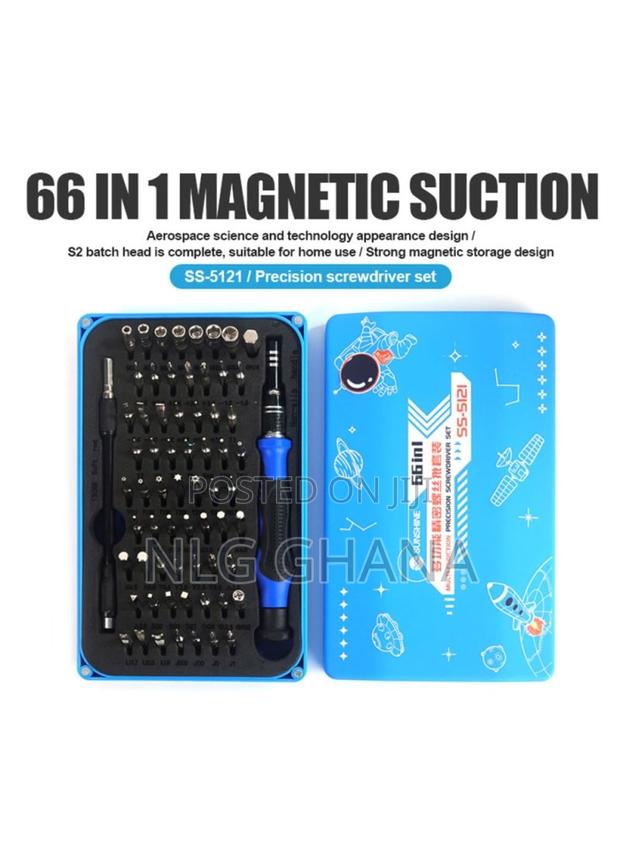 66-in-1 Precision Screwdriver Set With 64 Bits Magnetic. Tvx10743 photo 3