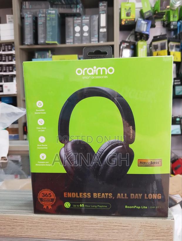 Oraimo Boompop Lite Bluetooth Headset Ohp-317 · Photo 4