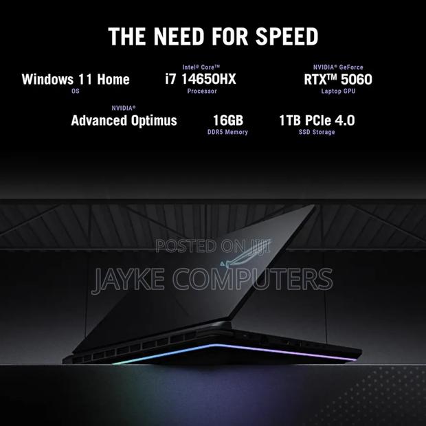 New Laptop Asus ROG Strix G16 G614 16GB Intel Core I7 SSD 1T photo 7