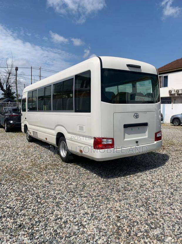New Toyota Coaster 2025 White