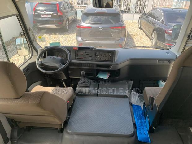 New Toyota Coaster 2025 White