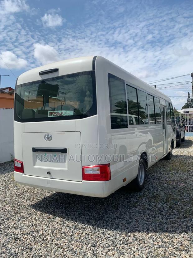 New Toyota Coaster 2025 White