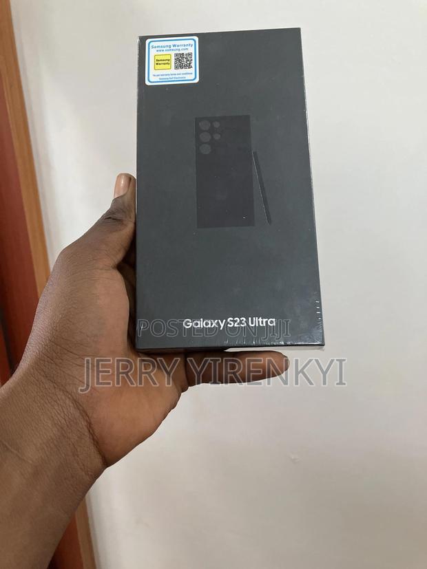 New Samsung Galaxy S23 Ultra 256 GB Black