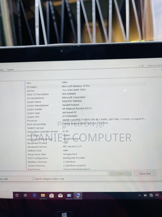 Laptop HP EliteBook Revolve 810 G1 8GB Intel Core i7 SSD 256GB photo 13