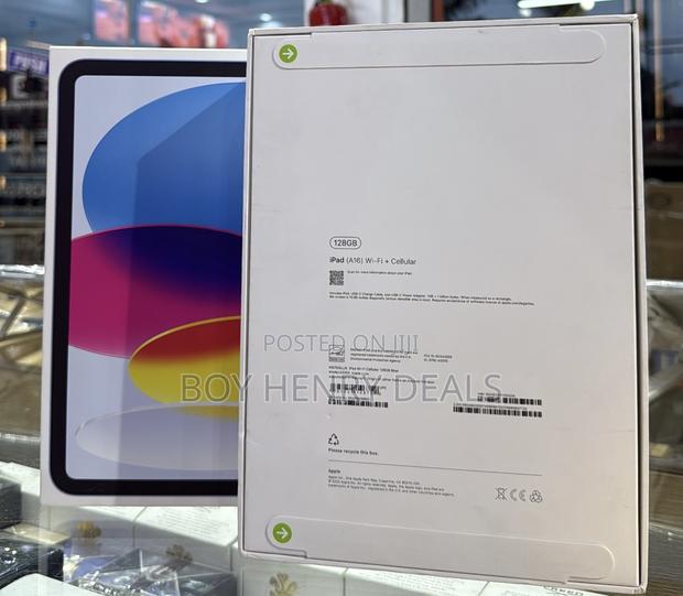 New Apple iPad (2025) 128 GB Blue photo 2