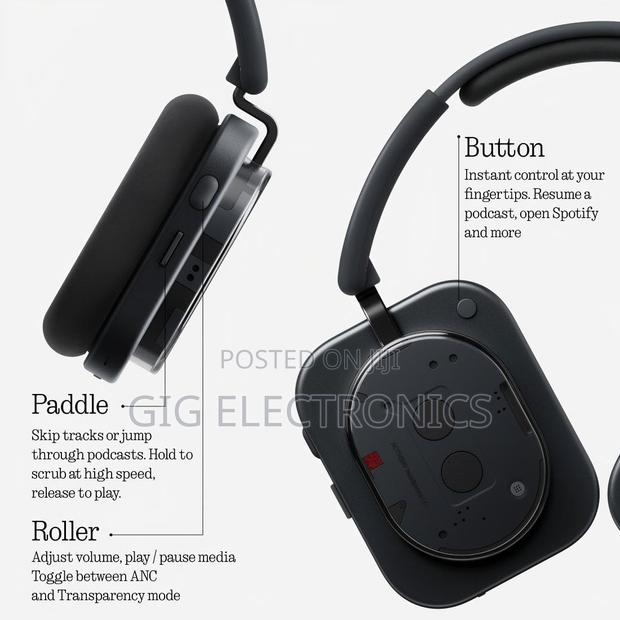 Nothing Headphone (1) Hybrid Active Noise Cancelling Headphones photo 4