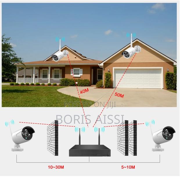 Outdoor 8ch Wireless Ip CCTV Camera photo 3