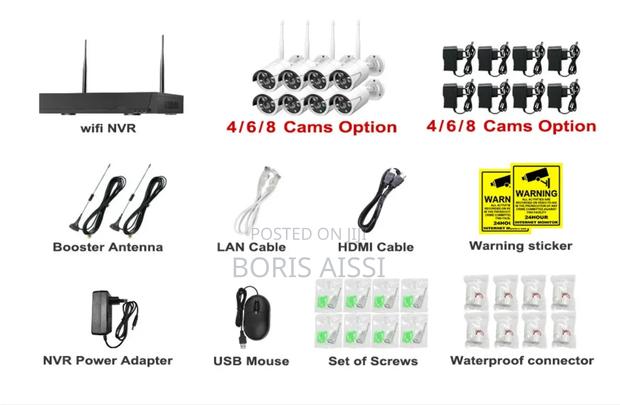 Outdoor 8ch Wireless Ip CCTV Camera photo 5