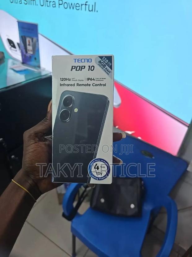 New Tecno Pop 10 128 GB Black · Photo 3