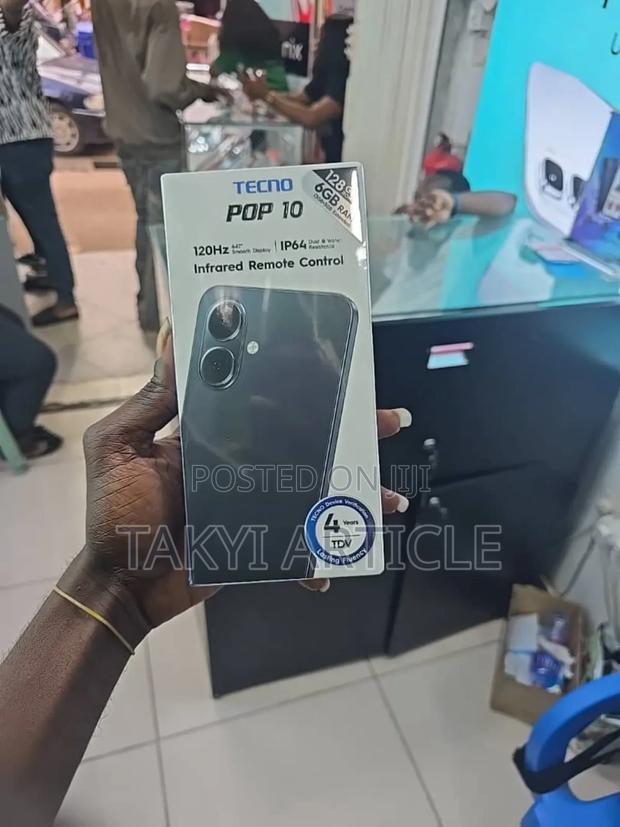 New Tecno Pop 10 128 GB Black · Photo 4