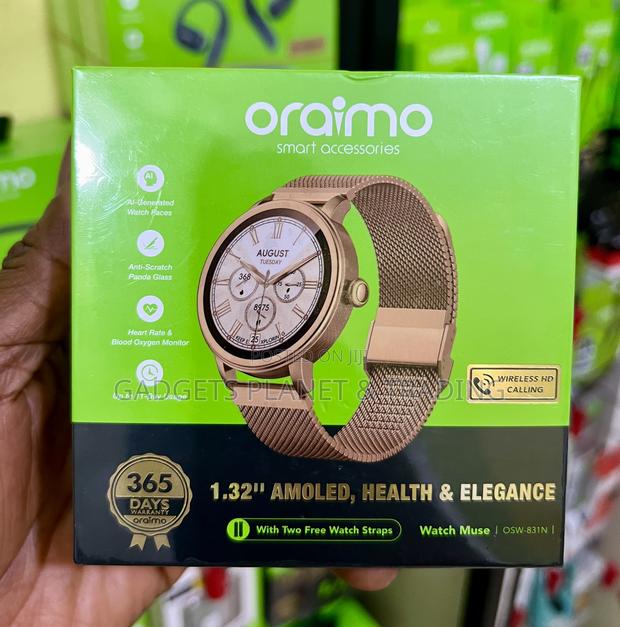 Oraimo Watch Muse 1.32” Amoled Ip68 Smart Watch - Osw-831n · Photo 3