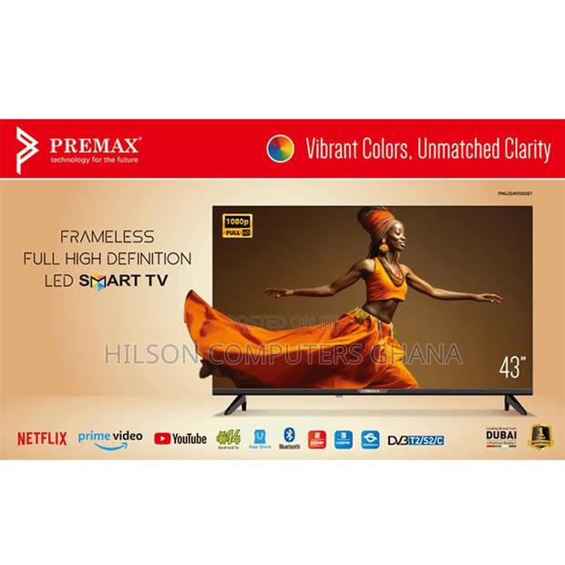 Premax 43′′ Frameless Smart Full Hd Led Tv Pm43sm9000bt